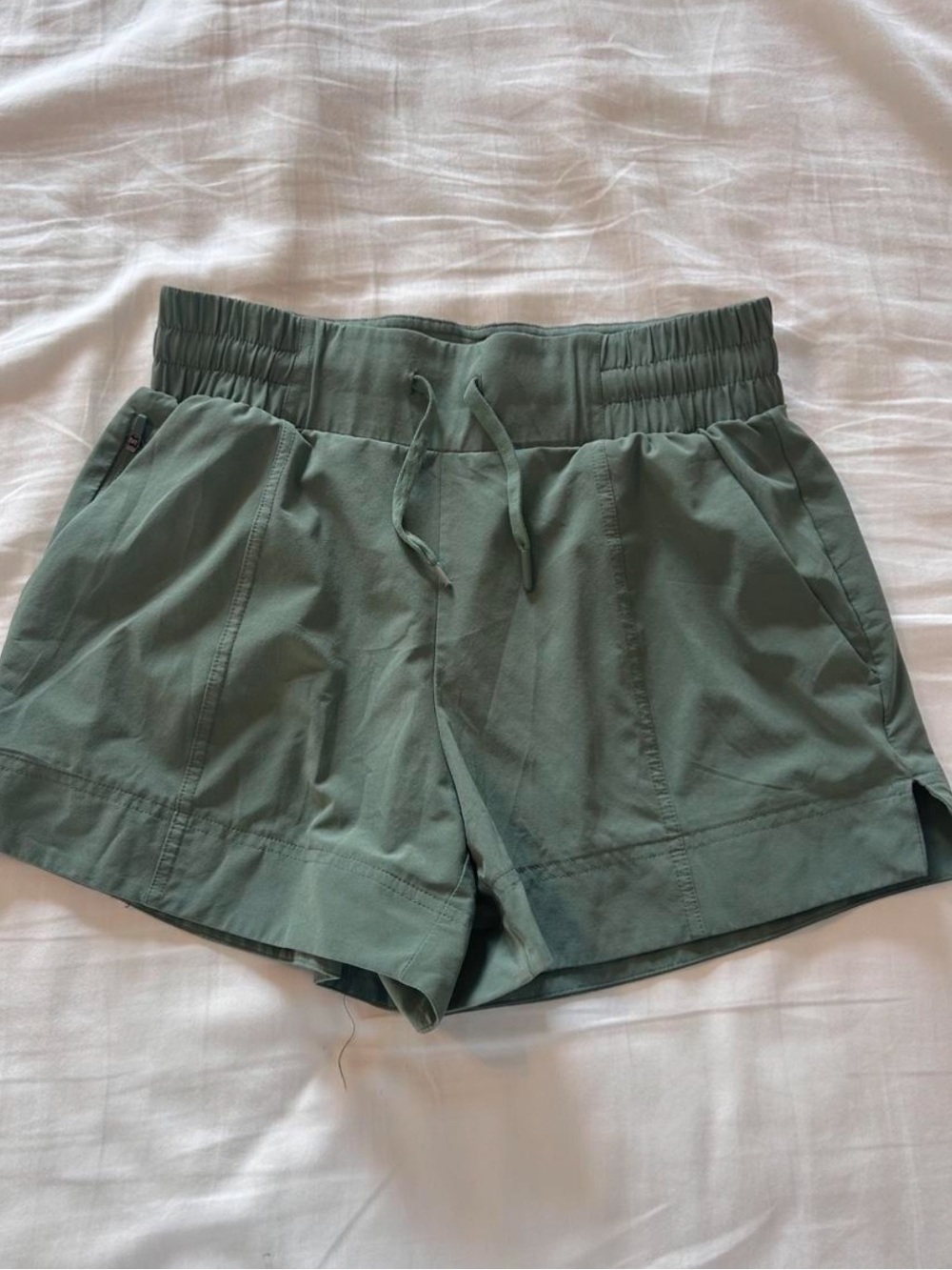 Target Women's Olive Drawstring Athletic Shorts